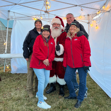 Utah Santa Dave at a community event